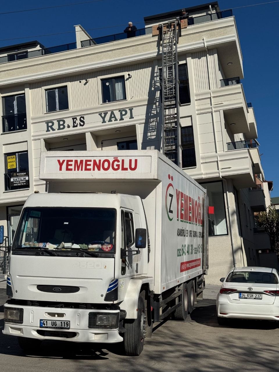 Dış cephe asansör sistemi Gebze